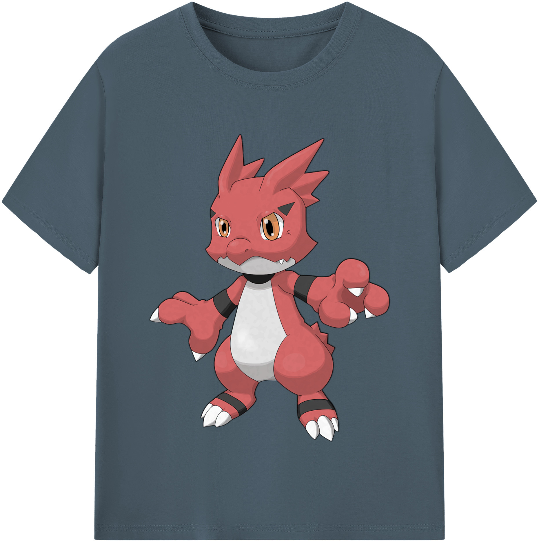 （画像用） Digimon デジタルモンスター/デジモン 綿100％半袖Tシャツ（フロントプリント）